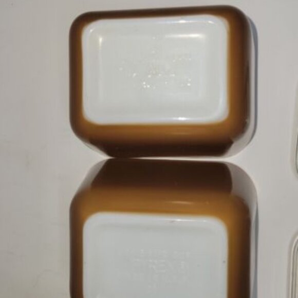 Vintage Pyrex Rare Town and Country Refrigerator Dish Set - 8 Piece Complete - Picture 14 of 16